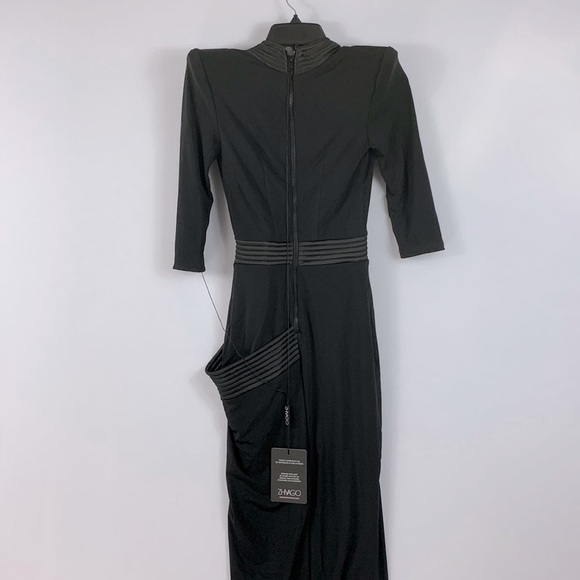 REVOLVE Zhivago Eye of Horus Midi Dress in Black Size US 2 - Picture 7 of 7